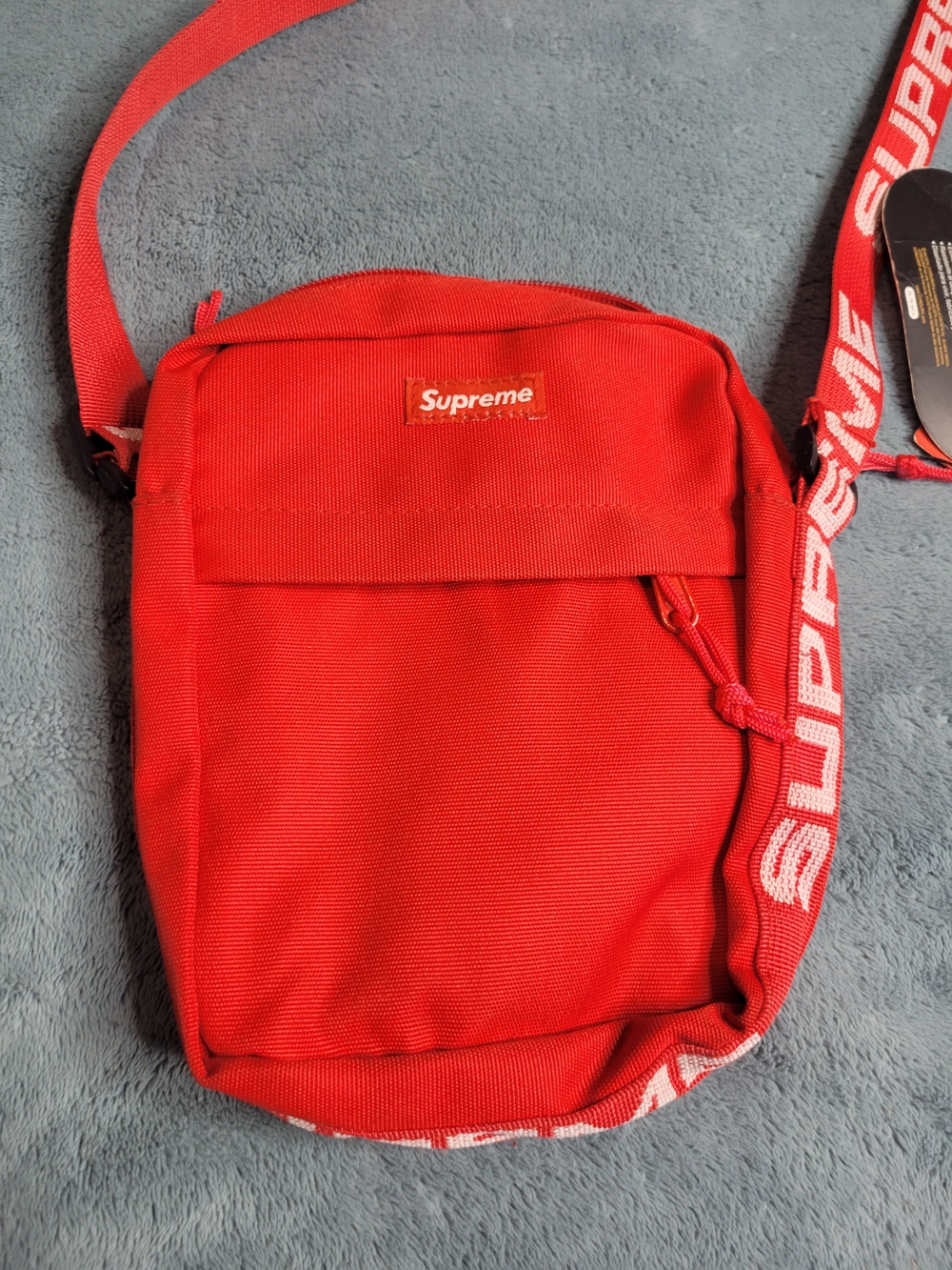 Supreme Red Crossbody Shoulder Bag